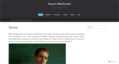 Desktop Screenshot of paytonmacdonald.com